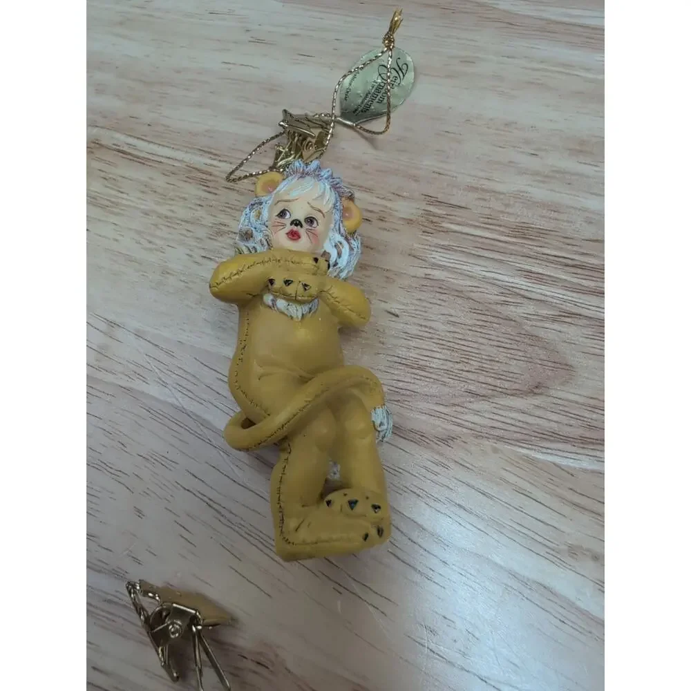Vintage Ashton Drake Wizard Of Oz‎ Heirloom Christmas Ornaments Set of 6 READ